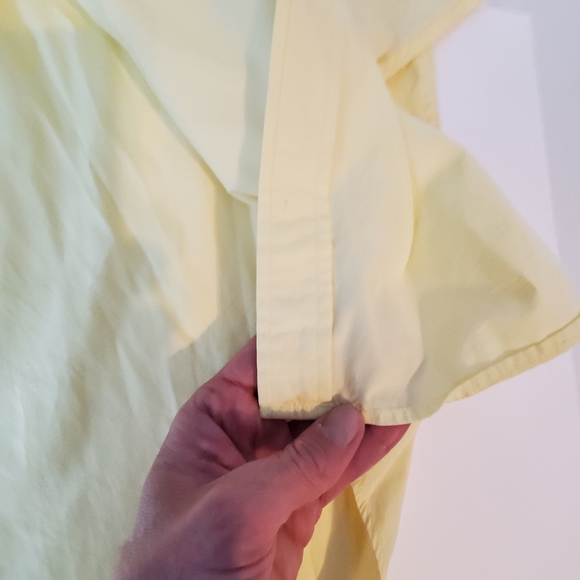 Gap Men's Shirt. Yellow. XL. Minimal flaws. 100% Cotton - Picture 9 of 12